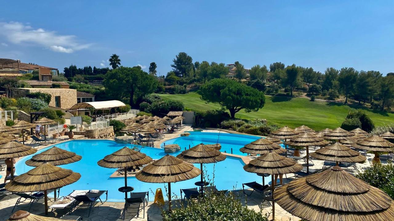 Hameau Des Amandiers-Vue Mer & Golf Saint-Cyr-sur-Mer Buitenkant foto