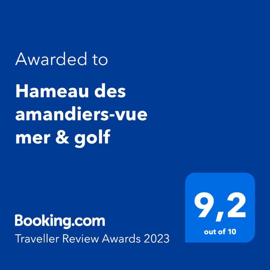 Hameau Des Amandiers-Vue Mer & Golf Saint-Cyr-sur-Mer Buitenkant foto